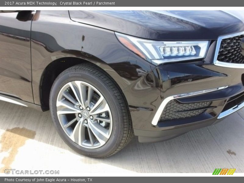 Crystal Black Pearl / Parchment 2017 Acura MDX Technology