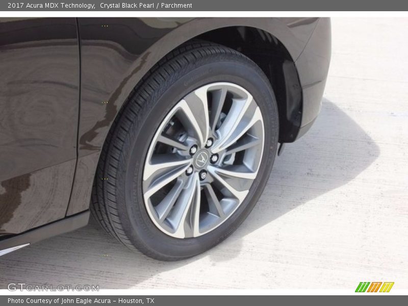 Crystal Black Pearl / Parchment 2017 Acura MDX Technology