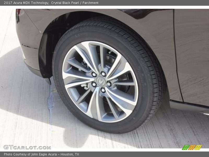 Crystal Black Pearl / Parchment 2017 Acura MDX Technology