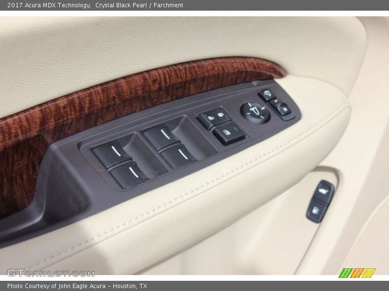 Crystal Black Pearl / Parchment 2017 Acura MDX Technology