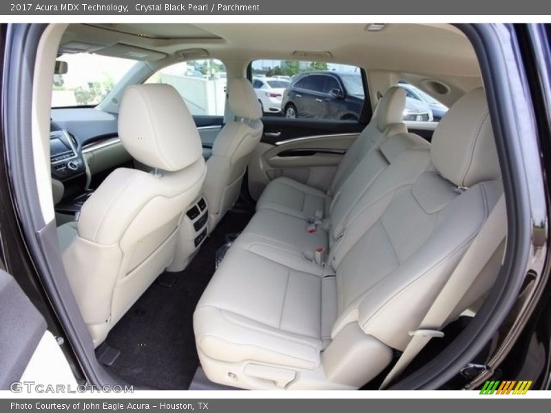 Crystal Black Pearl / Parchment 2017 Acura MDX Technology