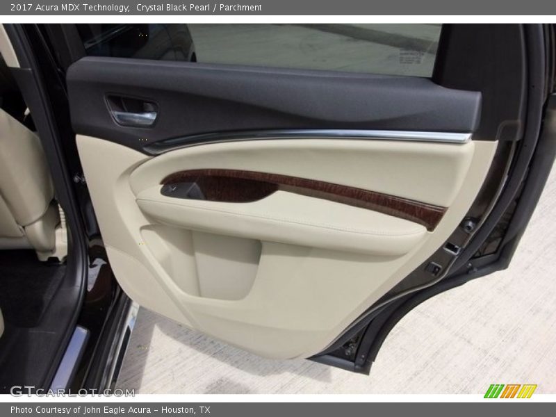 Crystal Black Pearl / Parchment 2017 Acura MDX Technology