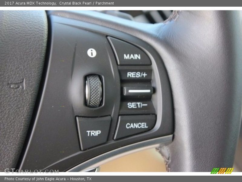 Crystal Black Pearl / Parchment 2017 Acura MDX Technology