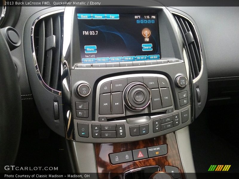 Quicksilver Metallic / Ebony 2013 Buick LaCrosse FWD