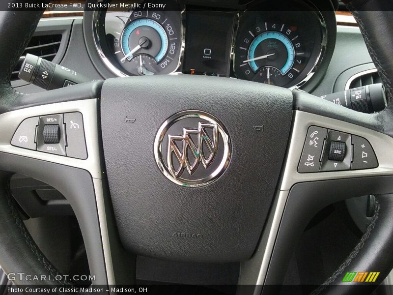 Quicksilver Metallic / Ebony 2013 Buick LaCrosse FWD