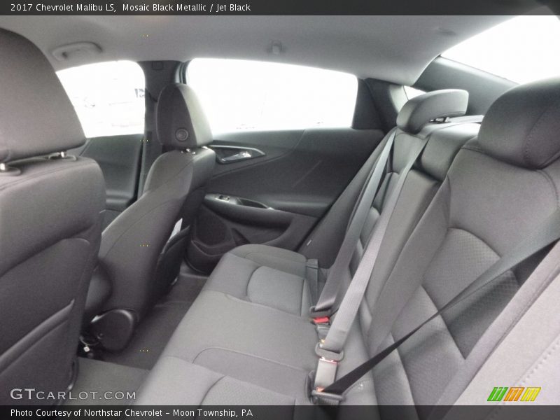 Mosaic Black Metallic / Jet Black 2017 Chevrolet Malibu LS