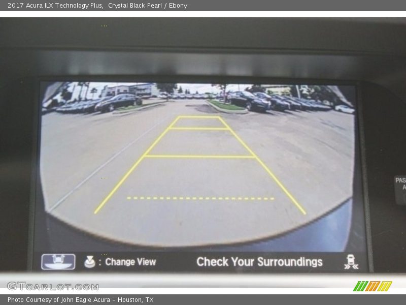 Crystal Black Pearl / Ebony 2017 Acura ILX Technology Plus