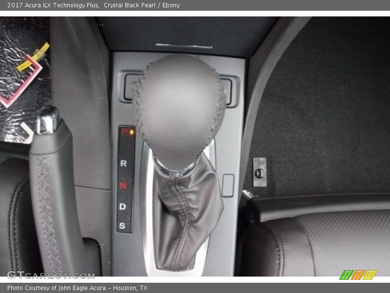 Crystal Black Pearl / Ebony 2017 Acura ILX Technology Plus