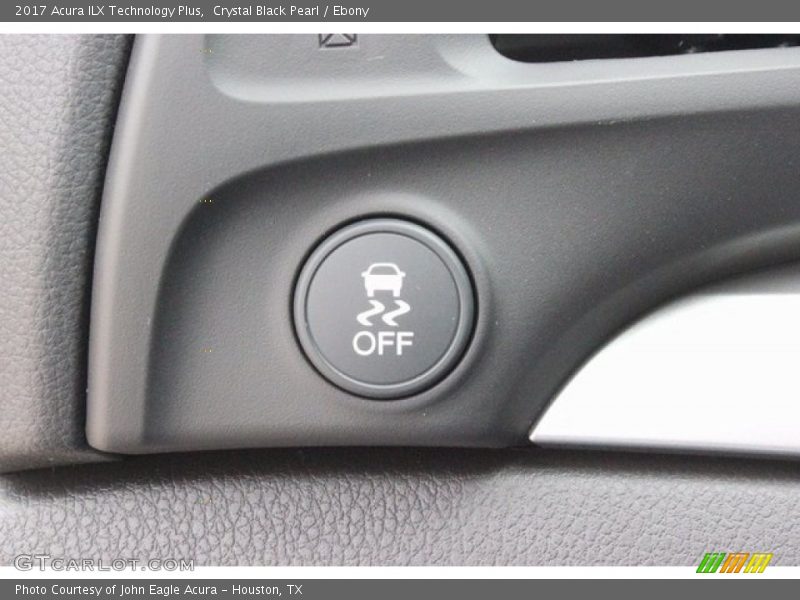 Crystal Black Pearl / Ebony 2017 Acura ILX Technology Plus