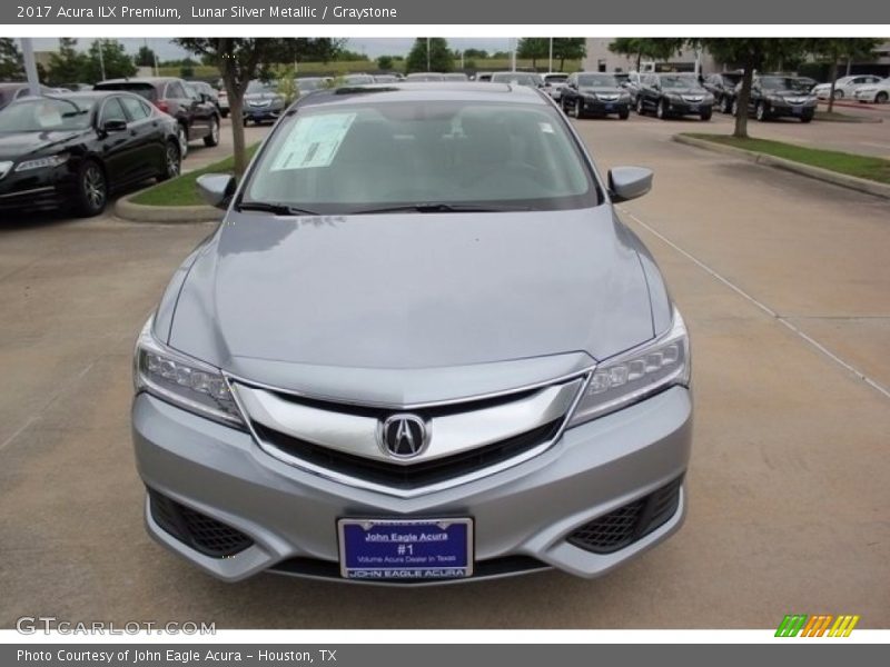 Lunar Silver Metallic / Graystone 2017 Acura ILX Premium