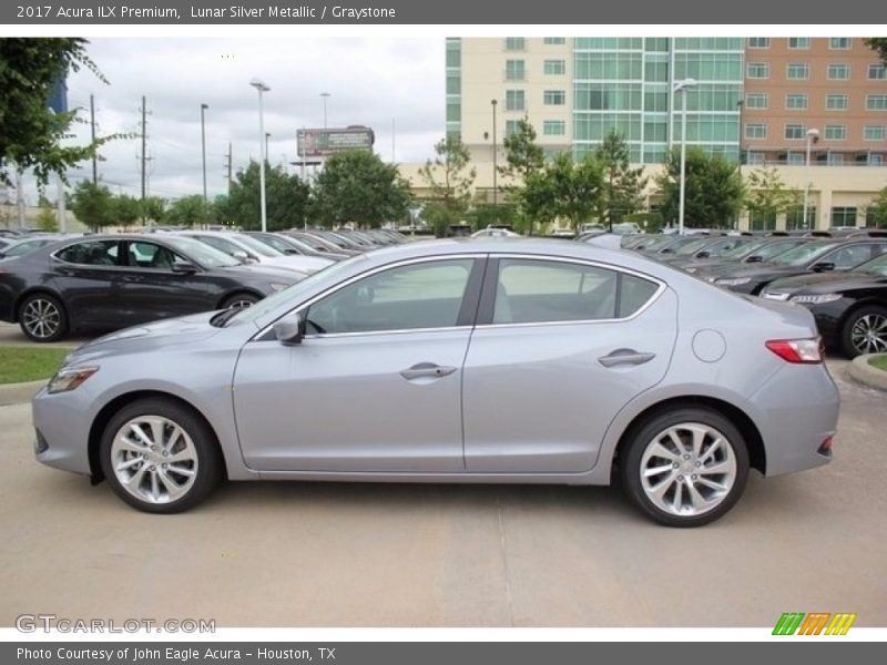 Lunar Silver Metallic / Graystone 2017 Acura ILX Premium