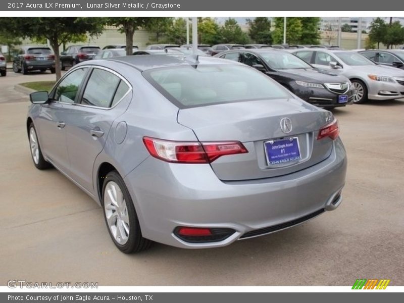 Lunar Silver Metallic / Graystone 2017 Acura ILX Premium