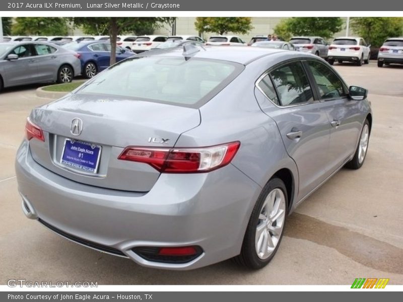 Lunar Silver Metallic / Graystone 2017 Acura ILX Premium