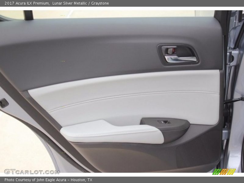 Lunar Silver Metallic / Graystone 2017 Acura ILX Premium