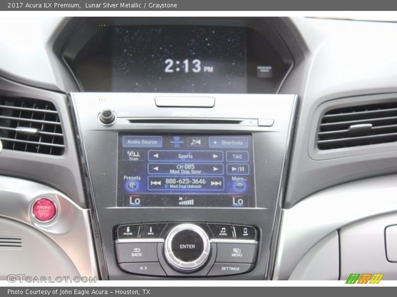 Lunar Silver Metallic / Graystone 2017 Acura ILX Premium