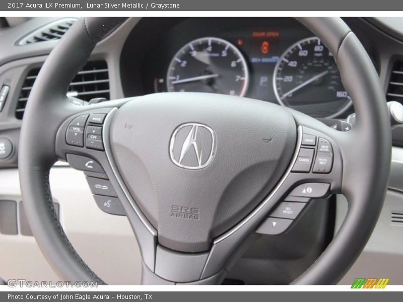 Lunar Silver Metallic / Graystone 2017 Acura ILX Premium