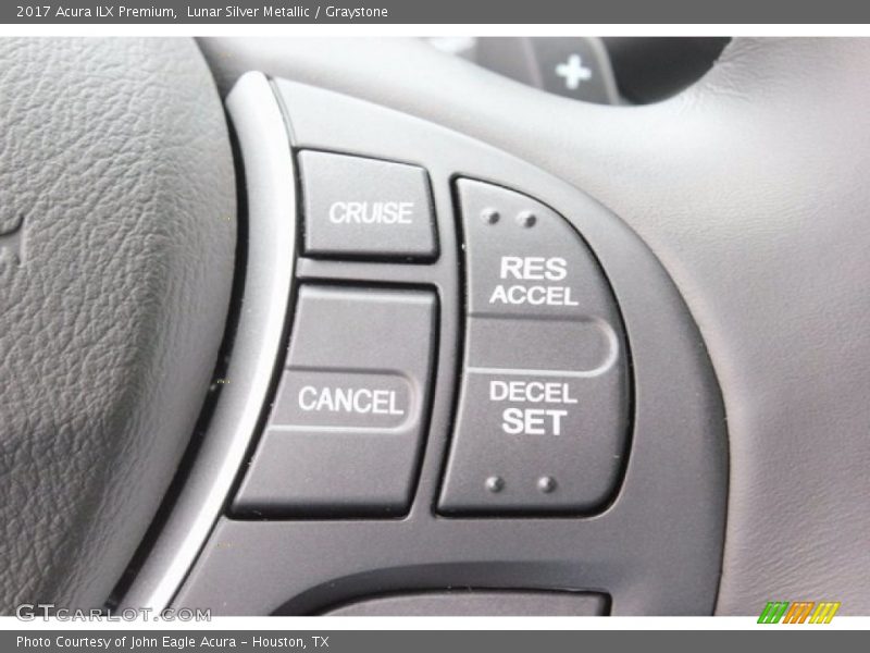 Lunar Silver Metallic / Graystone 2017 Acura ILX Premium