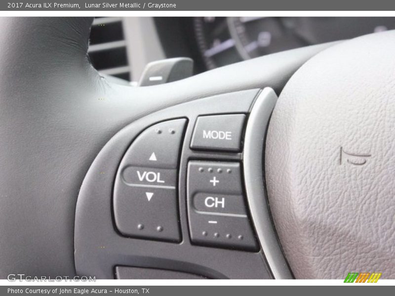 Lunar Silver Metallic / Graystone 2017 Acura ILX Premium