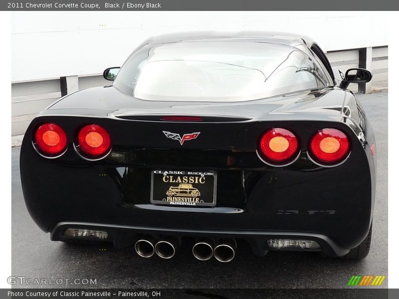 Black / Ebony Black 2011 Chevrolet Corvette Coupe
