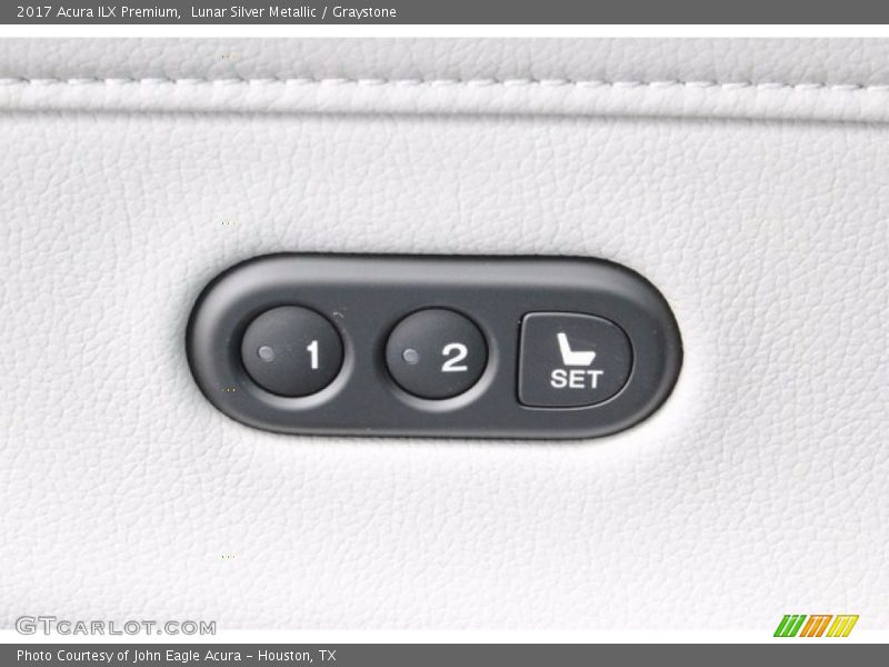 Lunar Silver Metallic / Graystone 2017 Acura ILX Premium