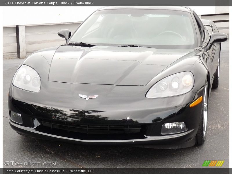 Black / Ebony Black 2011 Chevrolet Corvette Coupe