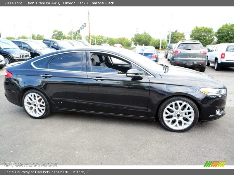 Tuxedo Black / Charcoal Black 2014 Ford Fusion Titanium AWD