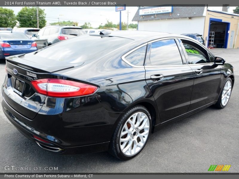 Tuxedo Black / Charcoal Black 2014 Ford Fusion Titanium AWD