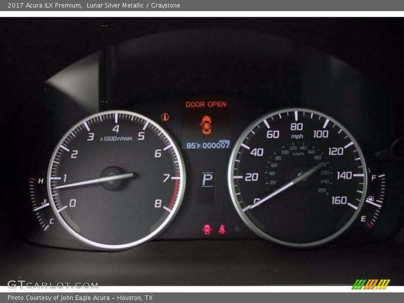 Lunar Silver Metallic / Graystone 2017 Acura ILX Premium