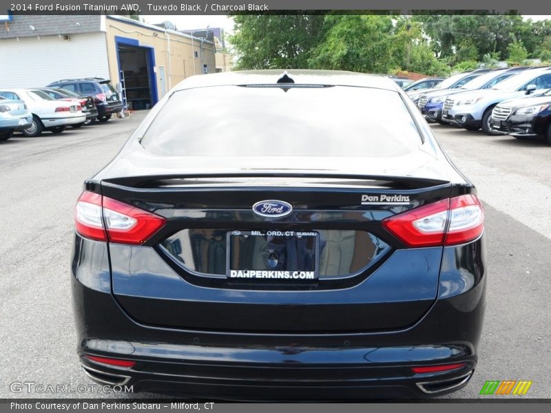 Tuxedo Black / Charcoal Black 2014 Ford Fusion Titanium AWD