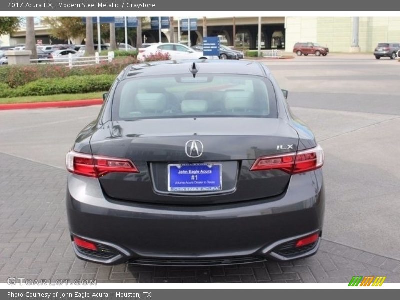 Modern Steel Metallic / Graystone 2017 Acura ILX