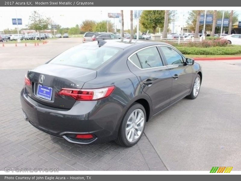 Modern Steel Metallic / Graystone 2017 Acura ILX