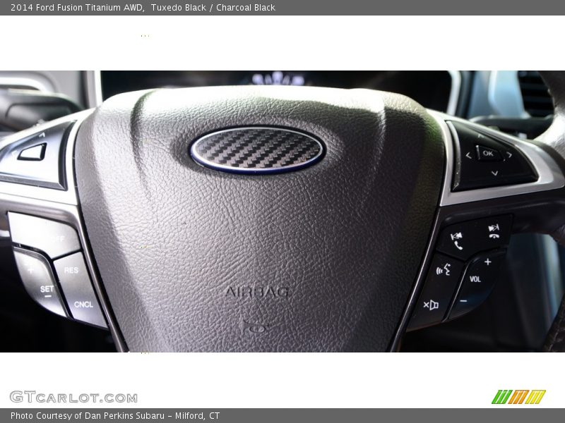 Tuxedo Black / Charcoal Black 2014 Ford Fusion Titanium AWD
