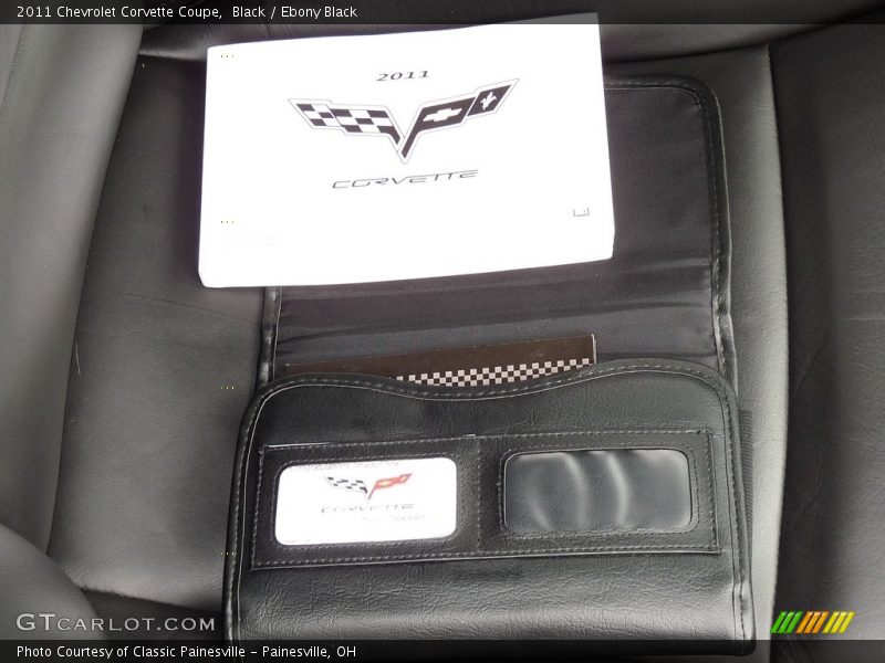 Black / Ebony Black 2011 Chevrolet Corvette Coupe