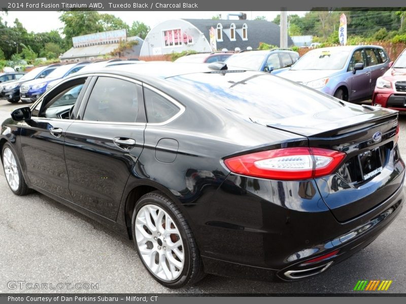 Tuxedo Black / Charcoal Black 2014 Ford Fusion Titanium AWD