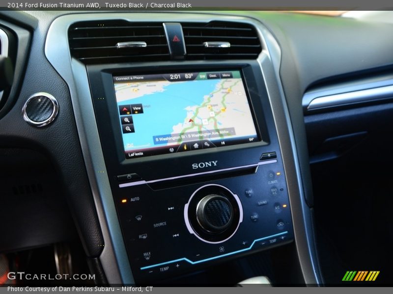 Tuxedo Black / Charcoal Black 2014 Ford Fusion Titanium AWD