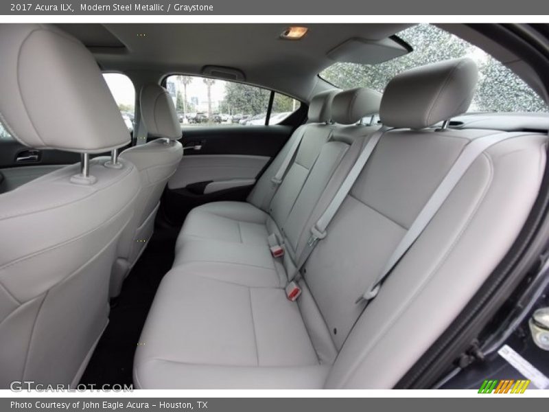 Modern Steel Metallic / Graystone 2017 Acura ILX