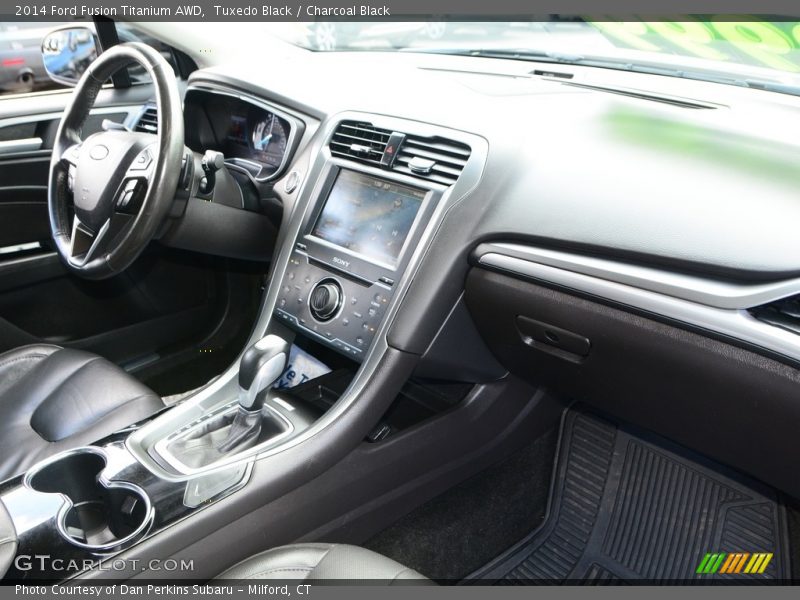 Tuxedo Black / Charcoal Black 2014 Ford Fusion Titanium AWD