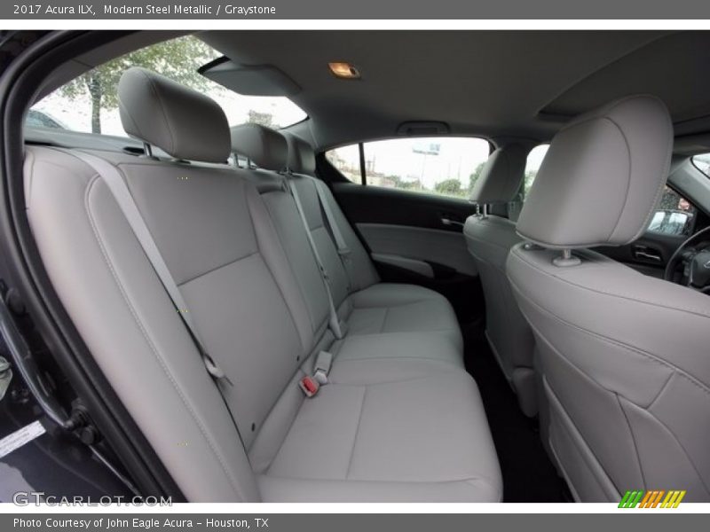 Modern Steel Metallic / Graystone 2017 Acura ILX
