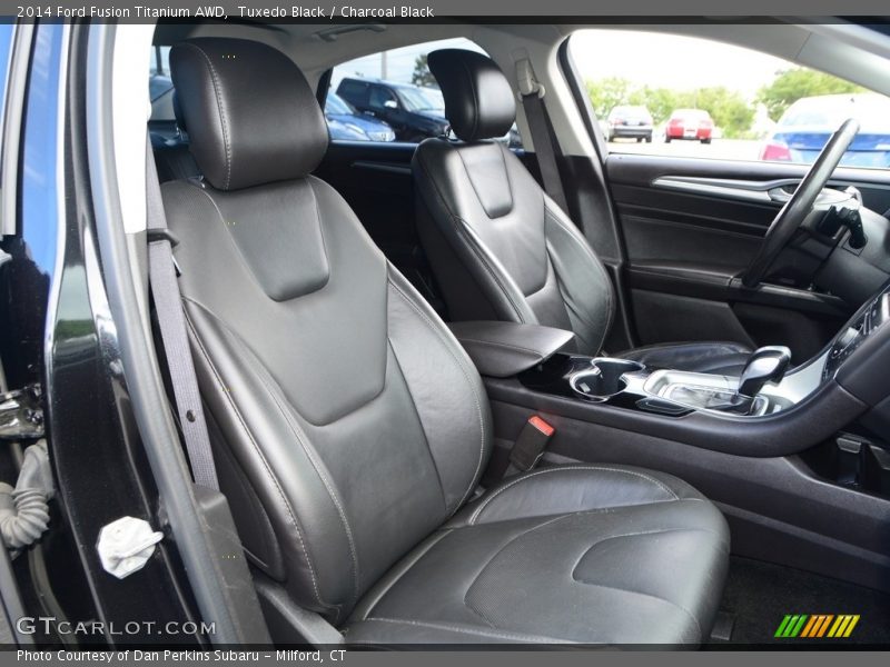 Tuxedo Black / Charcoal Black 2014 Ford Fusion Titanium AWD