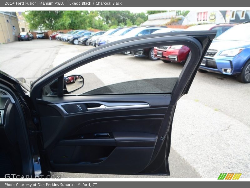 Tuxedo Black / Charcoal Black 2014 Ford Fusion Titanium AWD
