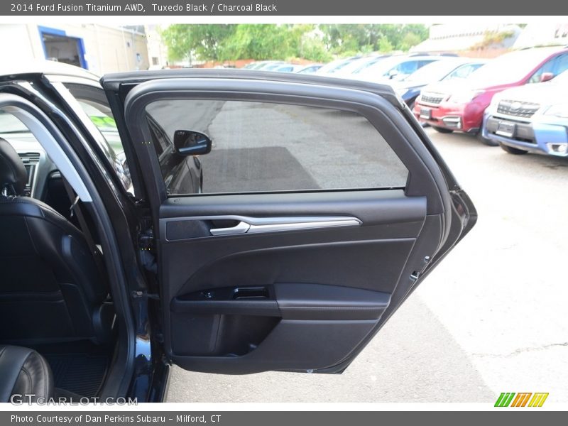 Tuxedo Black / Charcoal Black 2014 Ford Fusion Titanium AWD