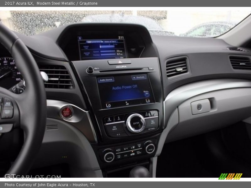 Modern Steel Metallic / Graystone 2017 Acura ILX