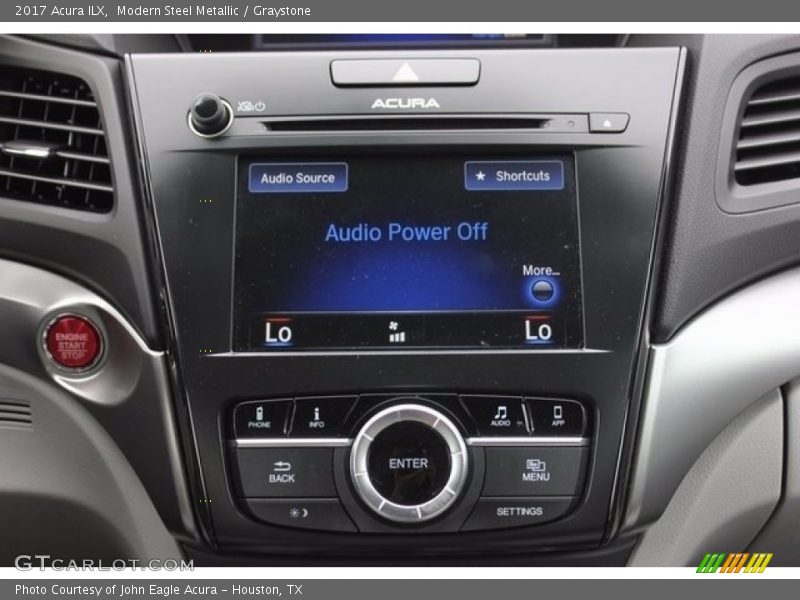 Modern Steel Metallic / Graystone 2017 Acura ILX
