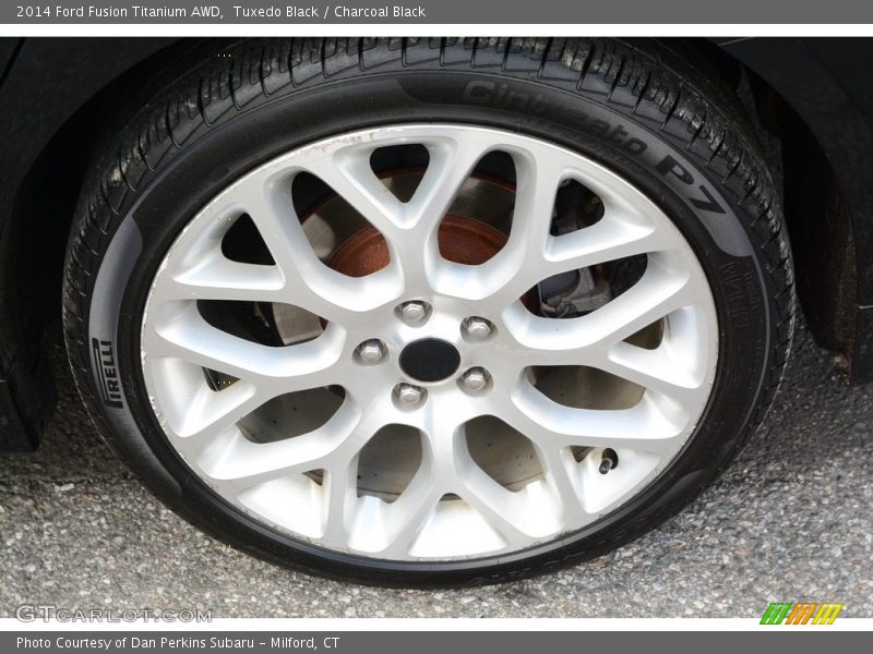 Tuxedo Black / Charcoal Black 2014 Ford Fusion Titanium AWD