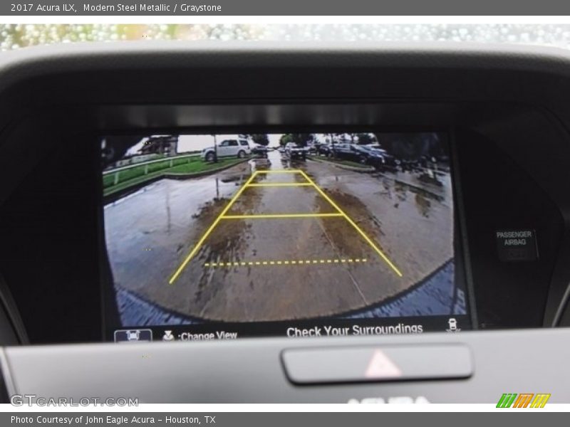 Modern Steel Metallic / Graystone 2017 Acura ILX