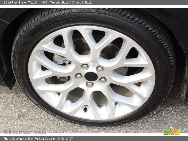 Tuxedo Black / Charcoal Black 2014 Ford Fusion Titanium AWD