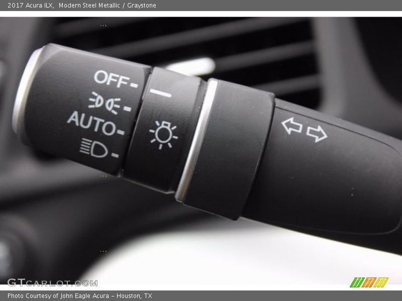 Modern Steel Metallic / Graystone 2017 Acura ILX