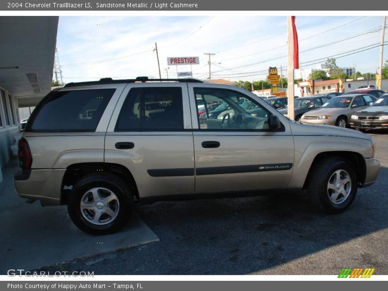 Sandstone Metallic / Light Cashmere 2004 Chevrolet TrailBlazer LS