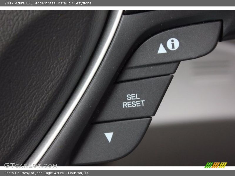 Modern Steel Metallic / Graystone 2017 Acura ILX
