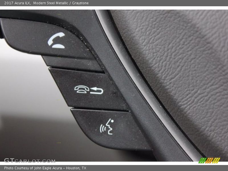 Modern Steel Metallic / Graystone 2017 Acura ILX
